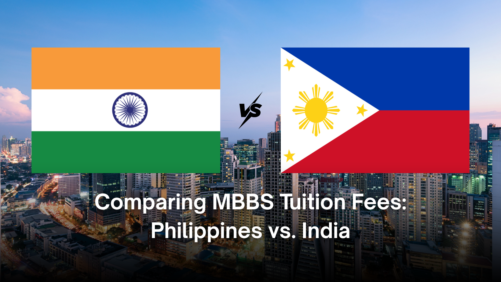 Comparing MBBS Tuition Fees: Philippines vs. India